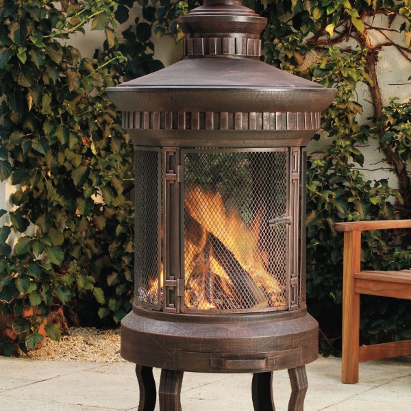 Lifestyle Prestige Fire Pit Patio Heater with stand and lid