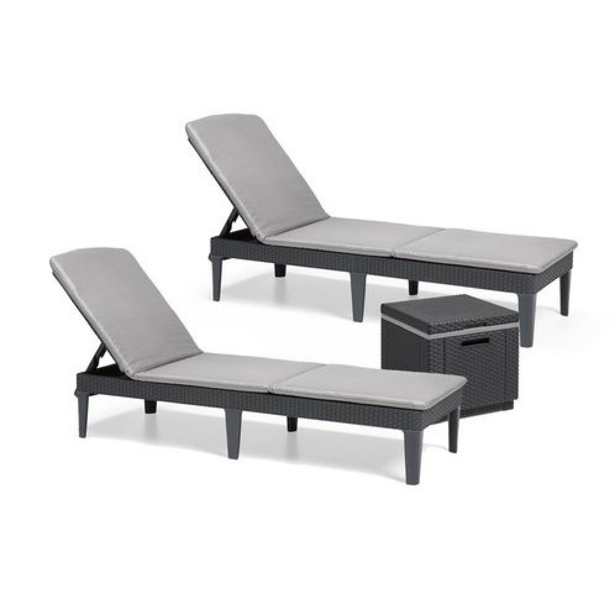 keter 2 pack chaise lounger