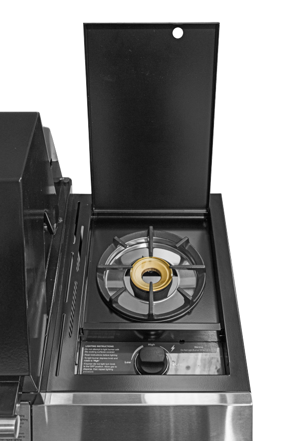 1200E Series - 5 Burner BBQ & Side Burner Trolley - Image 7
