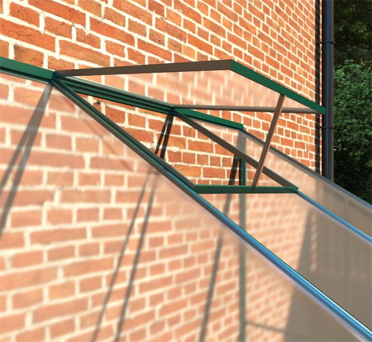 Polycarbonate LeanTo Greenhouse Patio Life