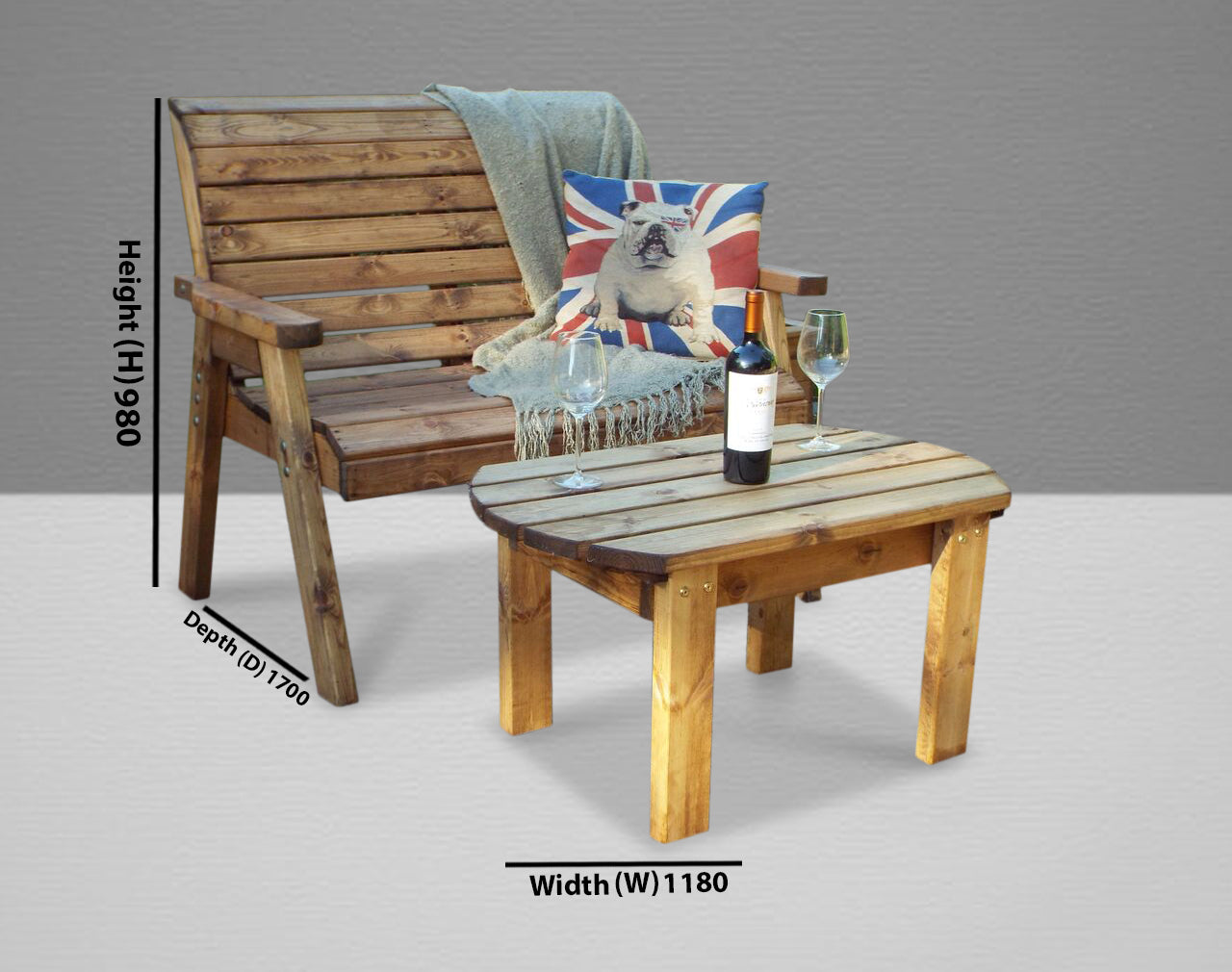 HB123 - Deluxe Bench Set - Image 4