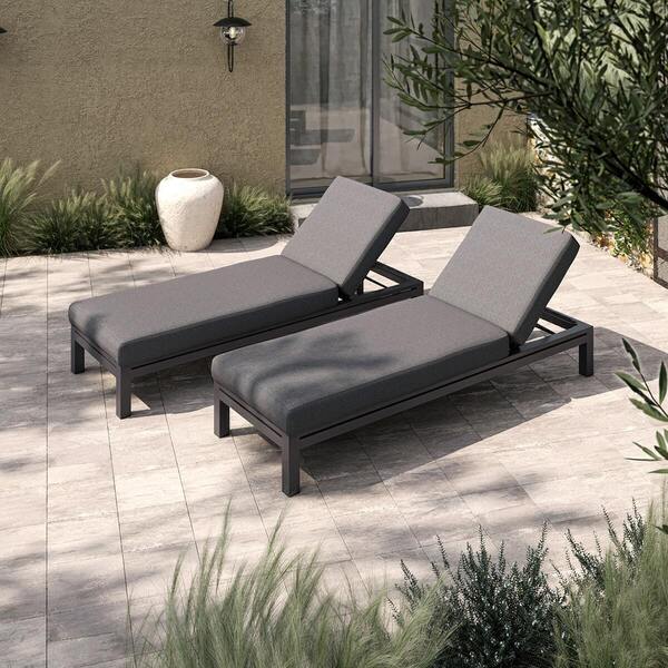 Oslo Double Sunlounger Set