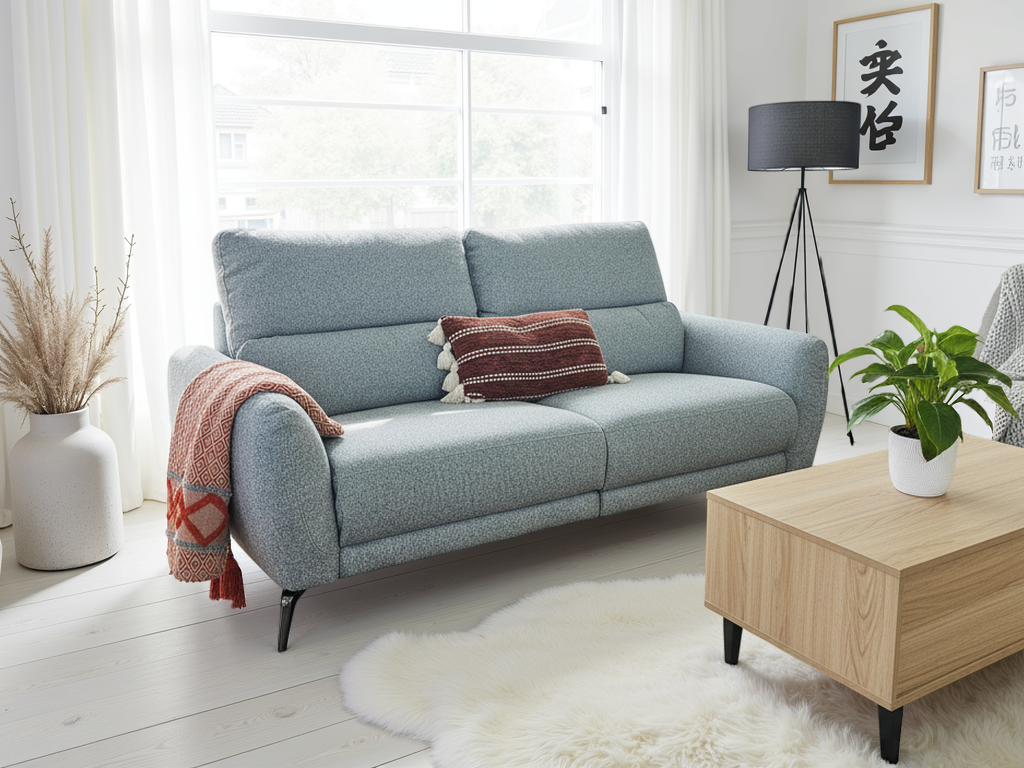 Sorrento Electric Recliner Grey 3 Seater