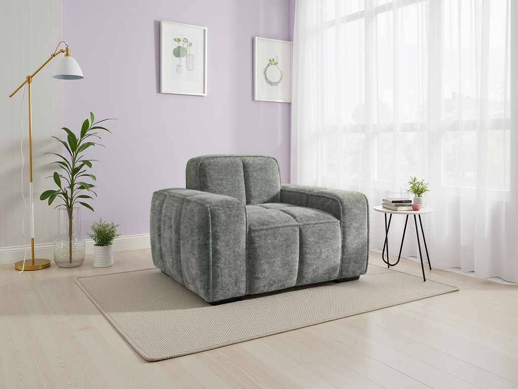 Paris Sofa Grey Armchair