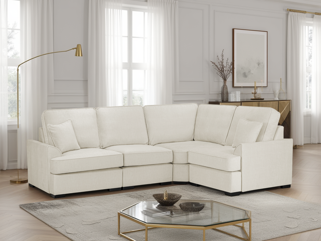 Funk Sofa Beige Universal Corner