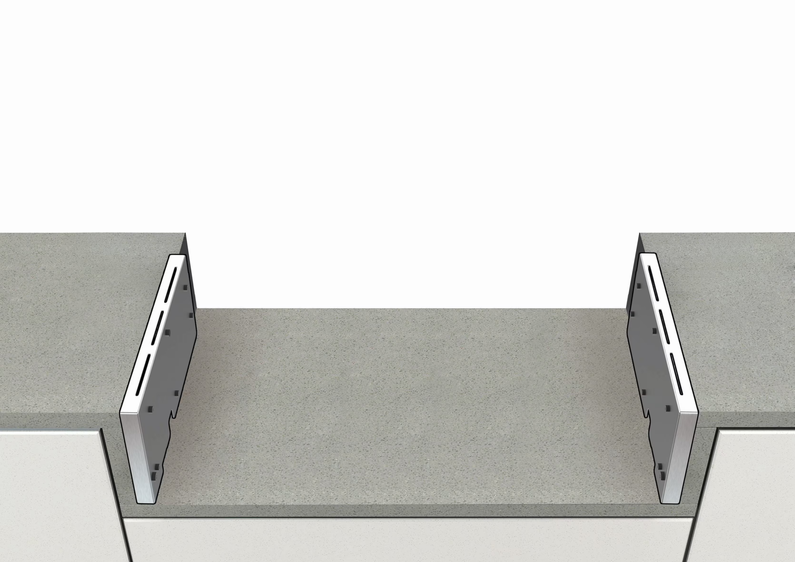 3000 Series Built-in SIDE Heat shield/Hanging bracket