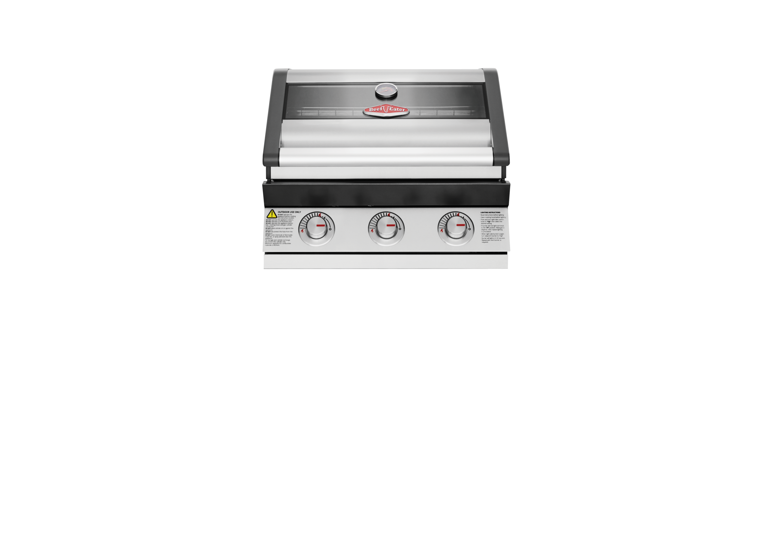 1600S Series - 3 Burner Built-In BBQ - Image 2