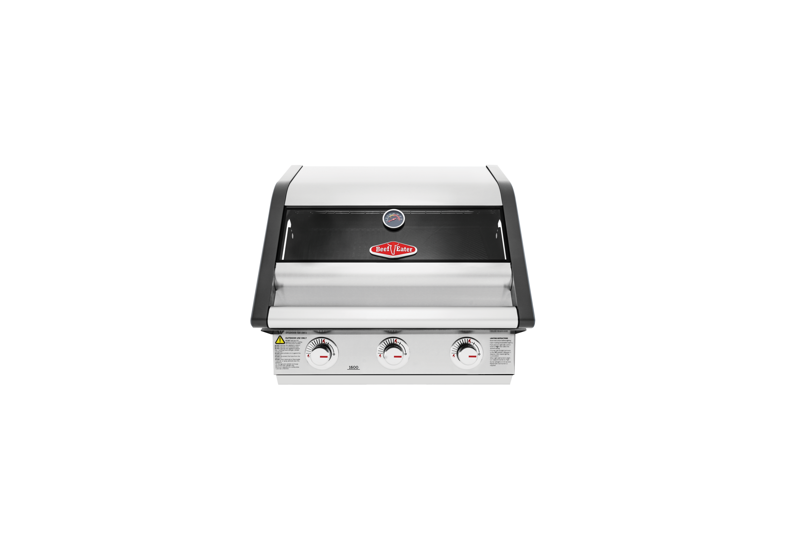 1600S Series - 3 Burner Built-In BBQ