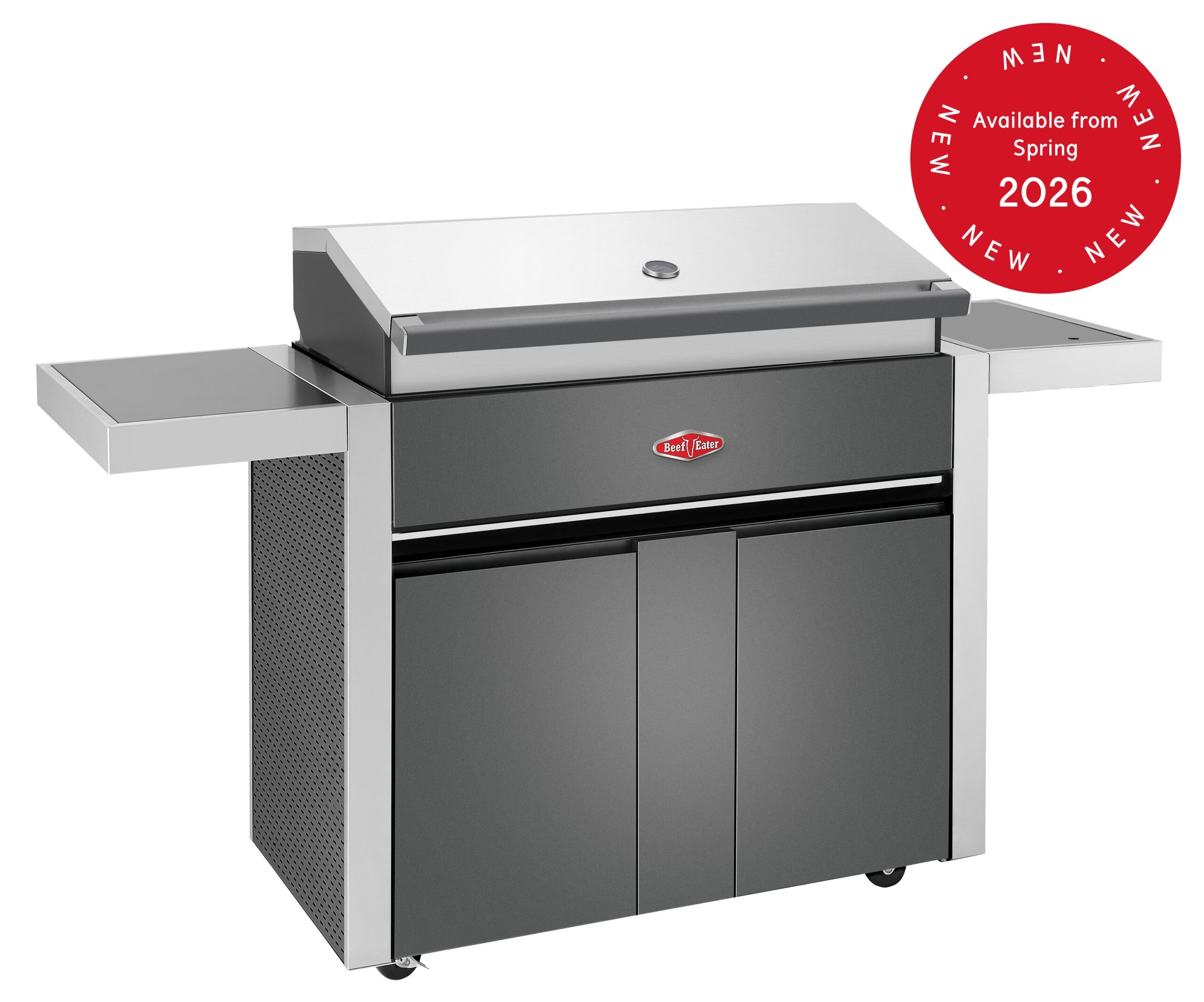 1700 Series - 5 Burner BBQ & Side Burner Trolley