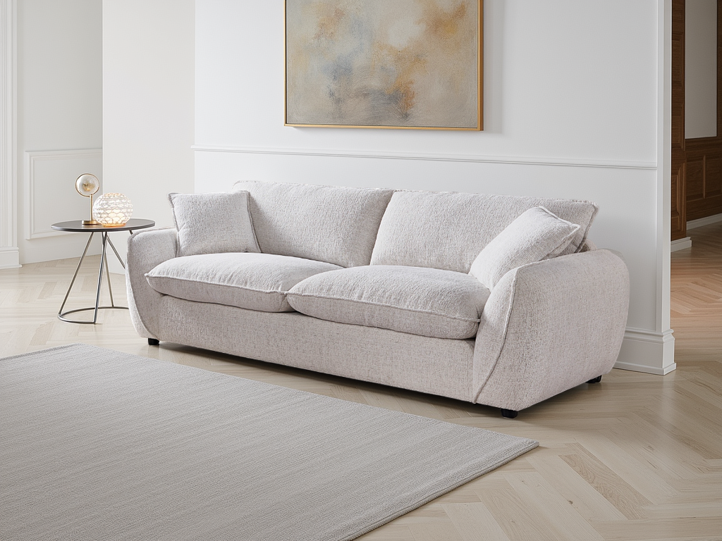 Berlin Sofa Beige 3 Seater