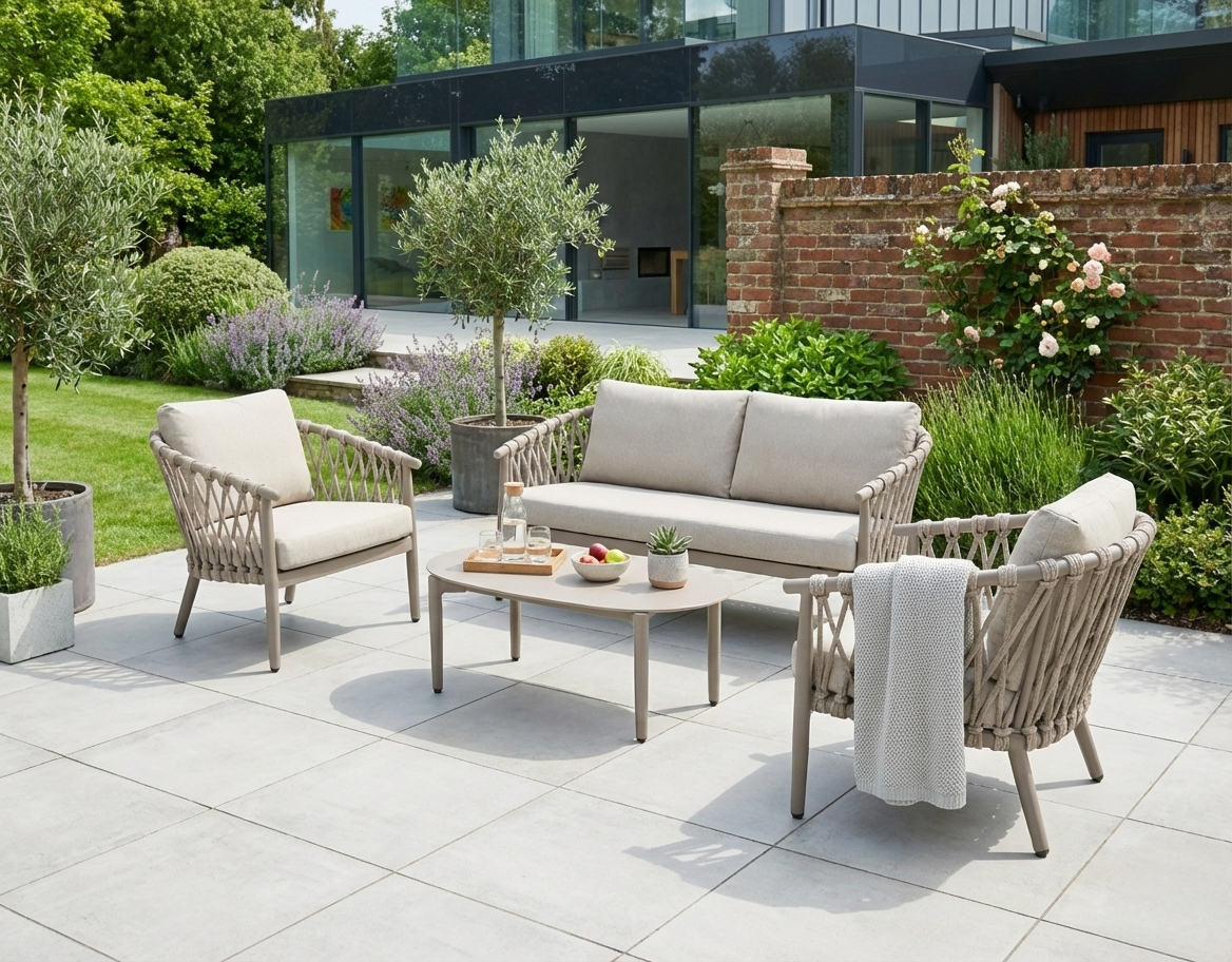 STRATTON Mocha Lounge Set