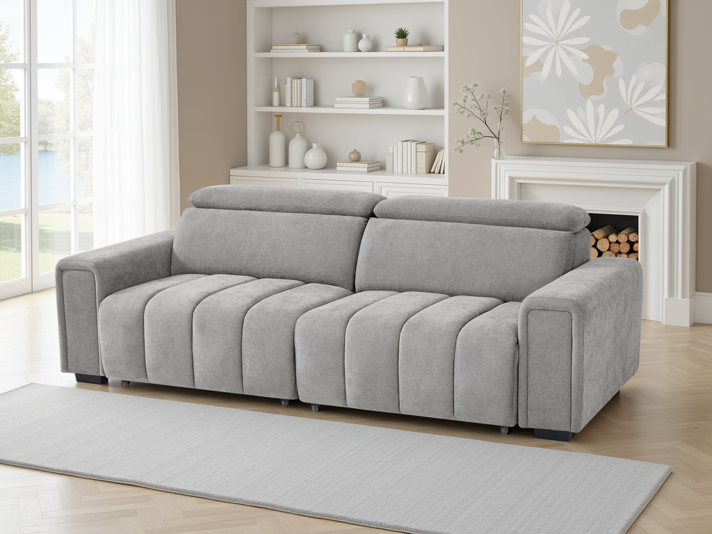 Molly Electric Sofabed Grey 3 Seater