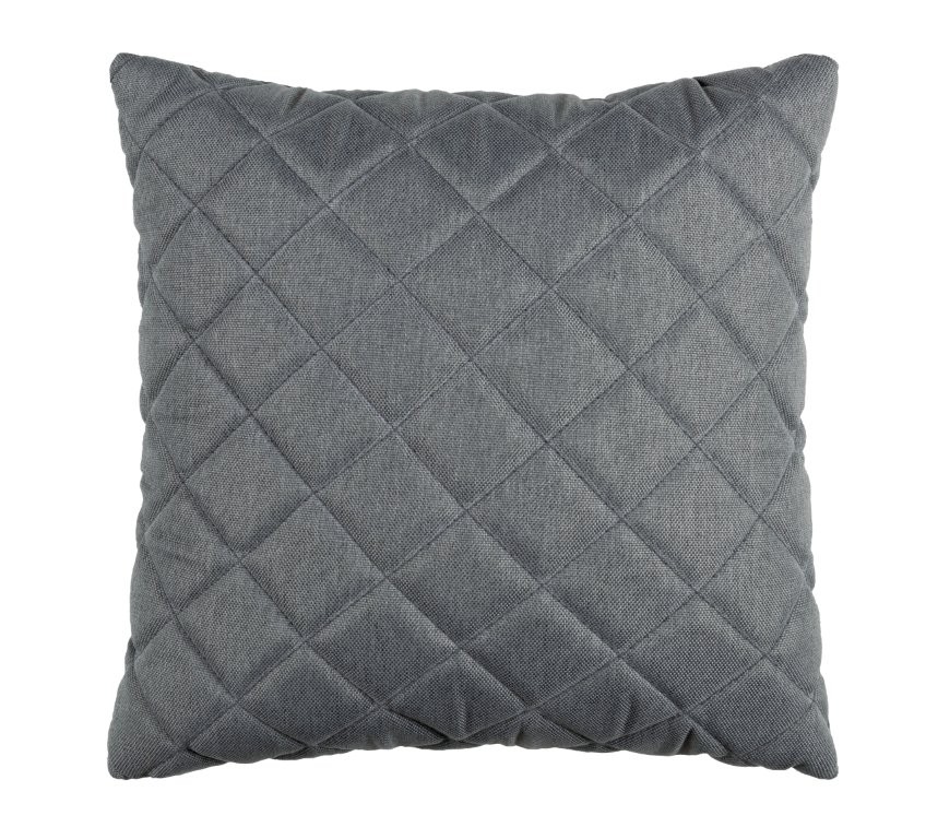 Titchwell Scatter Cushion - Mid Grey - Square