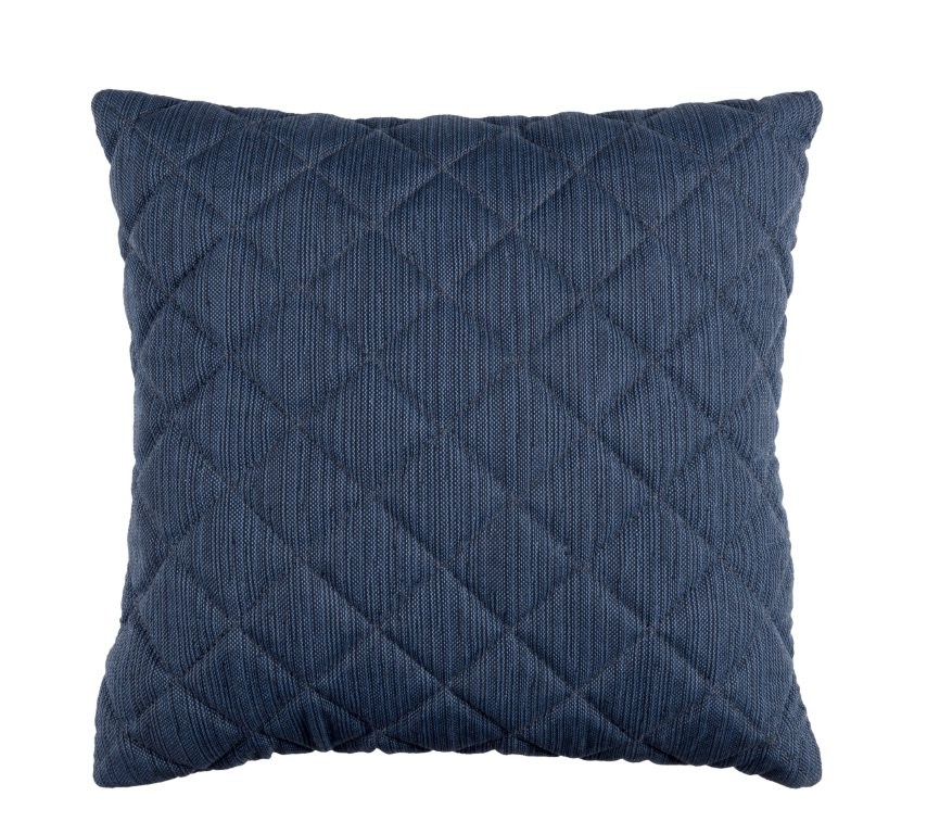 Titchwell Scatter Cushion - Dark Blue - Square