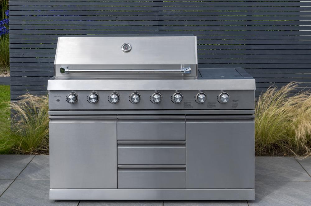 OUTDOOR KITCHEN - 6 BURNER - SIDE BURNER