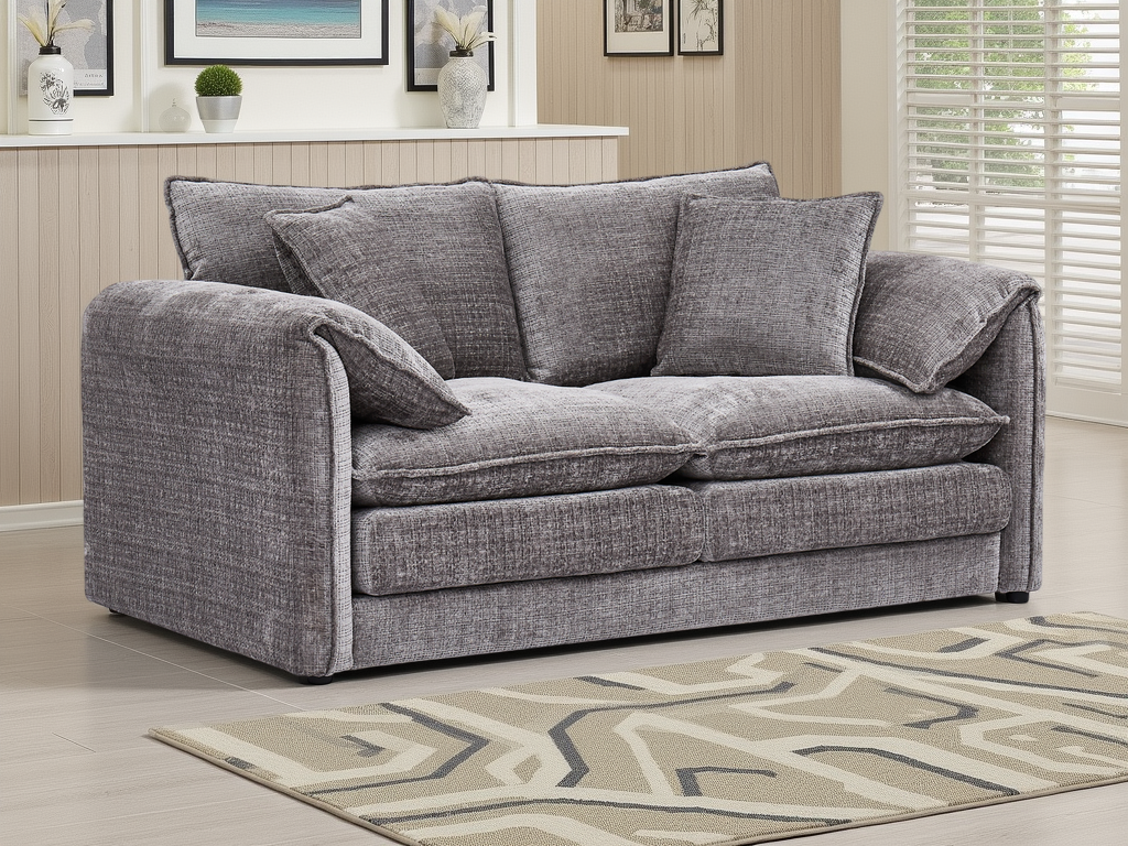 Solaya Sofa Grey 2 Seater