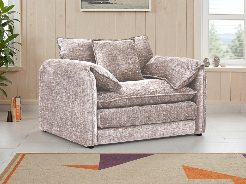Solaya Sofa Beige Armchair