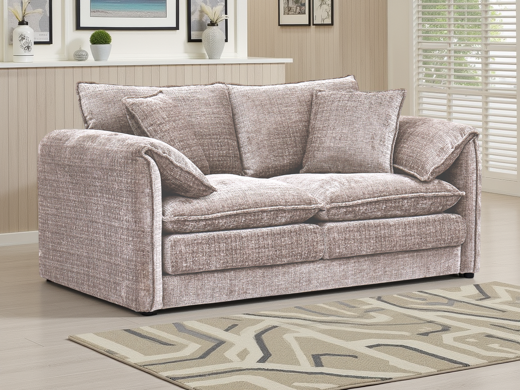 Solaya Sofa Beige 2 Seater