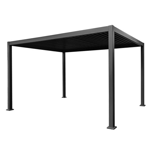 Jupiter Pergola Aluminium Rectangular 30x40 - Frame Only-Grey