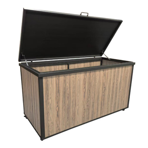 Aluminium Storage Box / Wood Effect