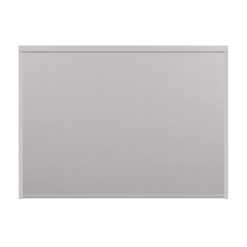 Como Pergola Drop Screen 370x218 / Textilene White / Zip Blind