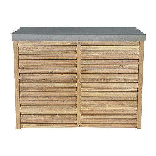 Bali Outdoor Kitchen Double Unit 120x60x90 - Acacia Wood