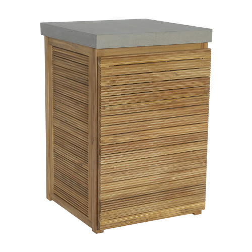 Bali Outdoor Kitchen Single Unit 60x60x90 - Acacia Wood