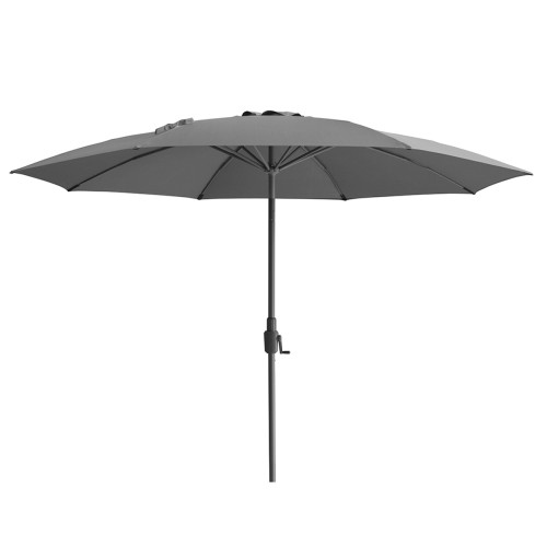 Capri 2.7M Round Parasol / Charcoal Grey