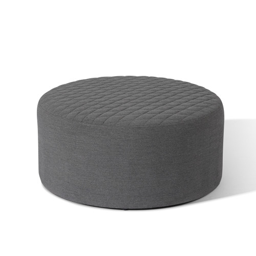 Ambition Quilted Footstool - Flanelle