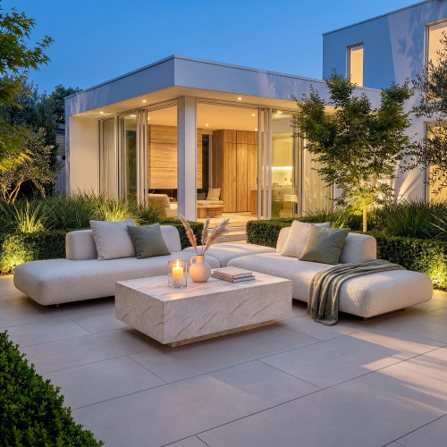 Cannes Medium Corner Daybed Set