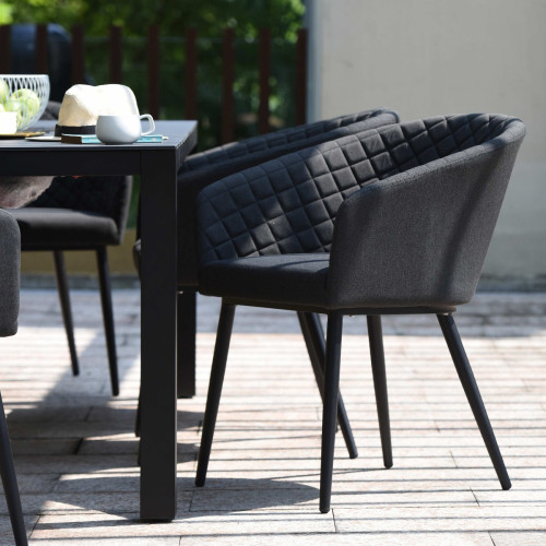 Ambition Dining Chair x2 / Charcoal