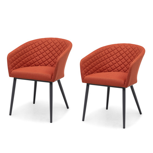 Ambition Dining Chair x2 - Terracotta