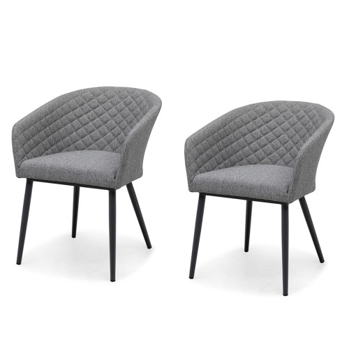 Ambition Dining Chair x2 - Zinc Grey