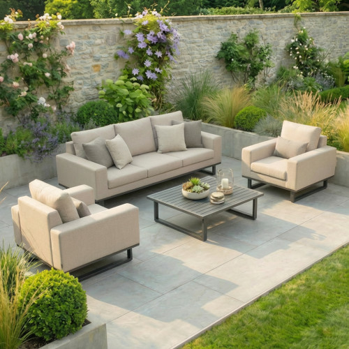 Ethos 3 Seat Sofa Set / Oatmeal