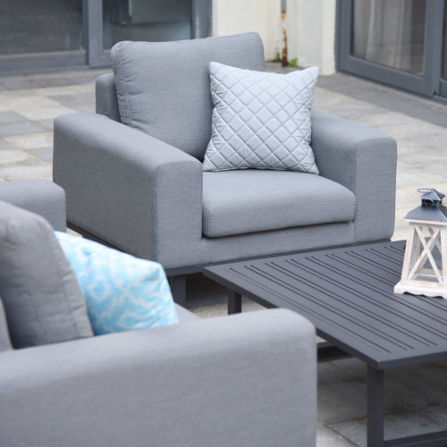Ethos Lounge Chair - Flanelle