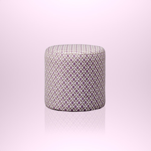 Fabric Sunbrella Footstool 45x45cm / Mosaic Lavender