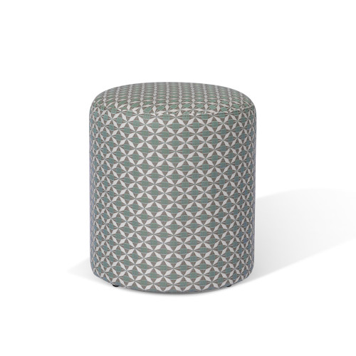 Fabric Sunbrella Footstool 45x45cm / Mosaic Glacier