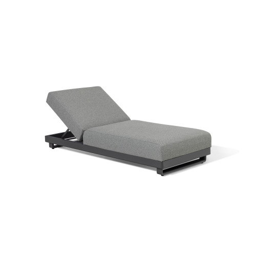 Ibiza Sunlounger - Zinc Grey