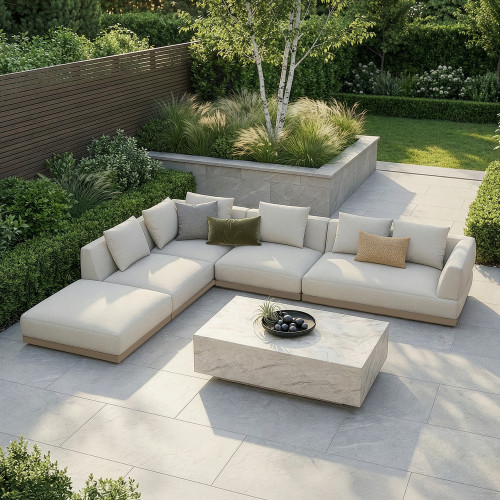 Lyon Large Corner Sofa Set Left