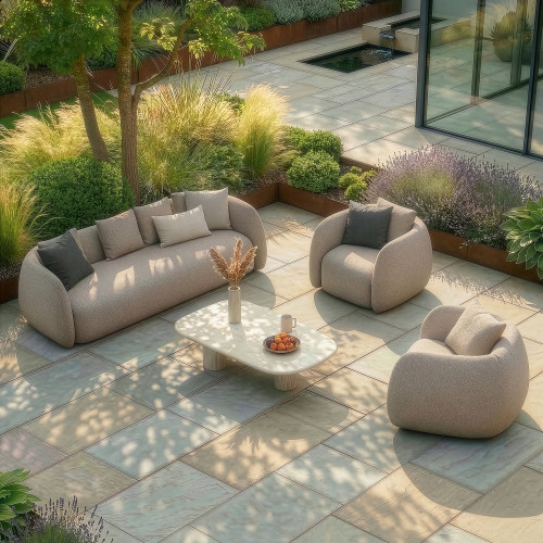 Monte Carlo 4 Seat Sofa Set