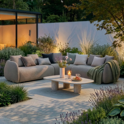 Monte Carlo Small Corner Sofa Set