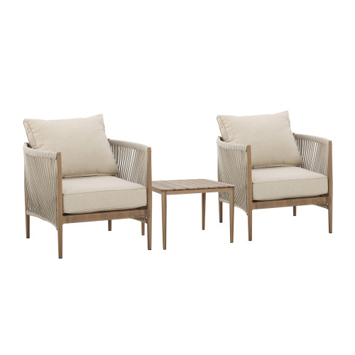 Havana Lounge Set - Natural Linen