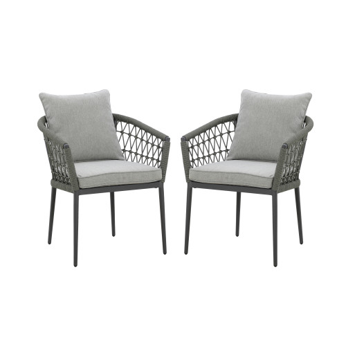 Monaco Dining Chair x2 - Ivy Green
