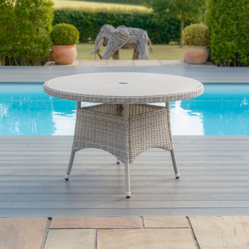 Oxford 120 Round Table (Ceramic Glass)