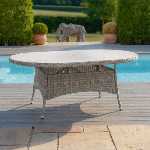 Oxford 180 Oval Dining Table (Ceramic Glass)