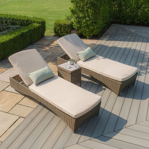 Winchester Sunlounger Set (Ceramic Glass)