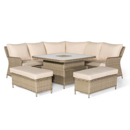 Winchester Royal Corner with Rising Table (Ceramic Glass)